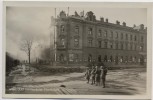VERKAUFT !!!   AK Foto Wien XXI. Arbeiterheim Floridsdorf Restauration Feuer Soldaten Putsch Österreich 1934 RAR