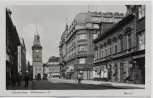AK Foto Pardubice Pardubitz Wilsonova trida Geschäfte Böhmen Tschechien 1939