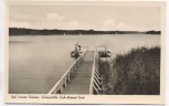AK Bad Saarow-Pieskow Anlegestelle Erich-Weinert-Park 1956