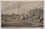 AK Foto Mariestad Parti av Gamla torget Schweden 1940