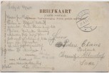 AK Groet uit Delfzijl Waterstraat Groningen Niederlande 1914
