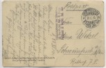 AK Lille Französische Gefangene verlassen die Citadelle 1. WK Feldpost Frankreich 1916