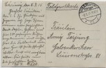 AK Foto Chauny Oise zerstörte Schiffe 1.WK Feldpost Aisne Frankreich 1915