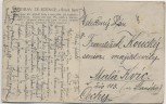 AK Pozdrav ze Bzence Bzenec Bisenz Alter Baum mit Frau Hodonín Tschechien 1921
