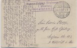 AK Dontrien Kirche vor und nach der Sprengung 1. WK Feldpost Marne Frankreich 1915
