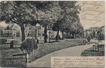 AK Mülhausen Mulhouse Partie in den Anlagen am Süd-Staden Elsass Frankreich 1906