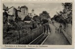 VERKAUFT !!!   AK Freinsheim / Pfalz Partie an der Stadtmauer 1944