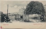 AK Dordrecht Vriezebrug Spuihaven Südholland Niederlande 1910 RAR