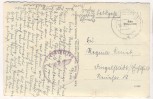 AK Fahrt vom Rotkogel nach Hochsölden und Sölden Skifahrer b. Imst Tirol Feldpost 1944