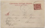 AK Ospedaletti Hotel de la Reine Ligurien Italien 1905