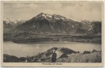 AK Thun Thunersee mit Niesen Bern Schweiz 1920