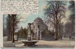 AK Souvenir de Biel/Bienne Ortsansicht mit Brunnen Bern Schweiz 1902