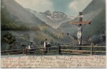 AK Flüeli-Ranft Am Wege nach Melchthal Obwalden Schweiz 1902