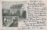 AK Zürich Pension Tiefenau Steinwiesstrasse Schweiz 1902 RAR