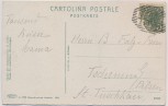 AK Ronzone Val di Non Ortsansicht mit Straße Trentino-Südtirol Italien 1905 RAR