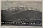 AK Neunkirchen Ortsansicht mit Schneeberg Niederösterreich Österreich 1941