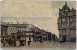 AK Москва Moskau Rue Grande Loubianka Russland 1908 RAR
