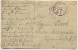 VERKAUFT !!!   AK Warszawa Warschau Jerozolimskie-Allee Feldpost Polen 1915