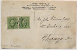 AK Hagfors Järnverk Eisenwerk mit Zug Värmland Schweden 1909 RAR