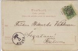 AK Djursholm Danderyd Holzsteg Boote Häuser Uppland Schweden 1902