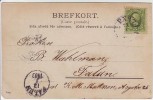 AK Ludvika Straßenansicht Dalarna Schweden 1903