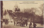 AK Paris Square Saint-Pierre et le Funiculaire Menschen Pferdekutsche Frankreich 1910