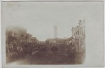 VERKAUFT !!!   AK Foto Gomel Homel Гомель Hauptstraße mit Menschen Weißrussland 1915 RAR