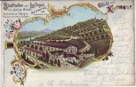 AK Litho Gruss aus Kettwig an der Ruhr Stadthallen zum Luftigen Essen 1903 RAR