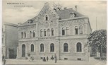 VERKAUFT !!!   AK Freyburg an der Unstrut Kaiserliches Postamt mit Menschen 1907 RAR