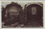 AK Foto Egern am Tegernsee Grabstätten v. Ganghofer und Thoma 1941