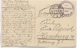 VERKAUFT !!!   AK Schwerin Großherzogl. Schloß Stempel Kriegsgefangenenlager Güstrow Feldpost 1918