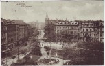 VERKAUFT !!!   AK Liegnitz Legnica Wilhelmsplatz Schlesien Polen Feldpost 1917