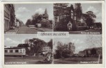 AK Mehrbild Efferen bei Köln Hürth Bachstraße Bahnhof Ehrenmal ... 1952
