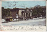 AK Berlin Mitte Neue Wache Straßenbahn Soldaten 1904