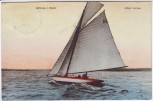 AK Berlin Grünau Alles voraus Segelschiff 1911