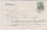 AK Gruss vom Süllberg Blankenese Schönster Elbaussichtspunkt mit Schiff Hamburg 1902