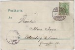 AK Litho Soldat Reserve Wiedersehen Hund 1904