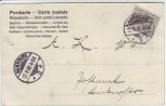 Künstler-AK Mann und Frau küssend Jugendstil 1902