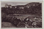 AK Schloß Burgk mit Burgkhammer an der Saaletalsperre 1940