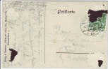 Künstler-AK Mann und Frau mit Weinglas Wappen Weinlesekarte 2 Verlag des Vereines Südmark Österreich 1910