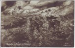 Künstler-AK Deutsche Stoßtrupps im Anmarsch Soldaten 1. WK Illustrierte Zeitung Leipzig 1917