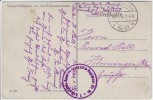 AK Unsere Feldgrauen vor einer Unterstandshöhle 1.WK Feldpost 1916