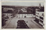 AK Rokycany Ortsansicht Markt Kirche Böhmen Tschechien 1940