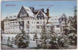 AK Bad Elster Sanatorium Dr. Koehler im Winter 1910