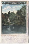 AK Litho Gruss aus Salzwedel Partie am Pfefferteich 1917