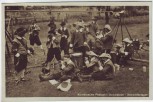 AK Foto Dinkelsbühl Kinderzeche Schwedenlager Festspiel 1935