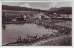 AK Foto Ehgatten bei Welden BMA Erholungsheim viele Menschen 1935