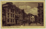 AK Pirmasens Adolf-Hitler-Platz mit Rathaus Hotel Breith 1939