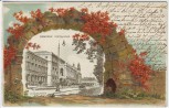 Präge-AK Passepartout München Residenz Festsaalbau 1904