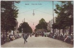 AK Berlin Mitte Unter den Linden viele Menschen 1912